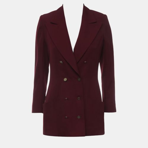 Chanel Burgundy Vintage Blazer M - Chanel - Modalova