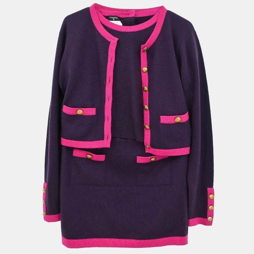 Suit Cardigan Top Skirt - Chanel - Modalova