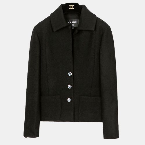 Chanel 3 Button Wool Jacket Size 40 - Chanel - Modalova