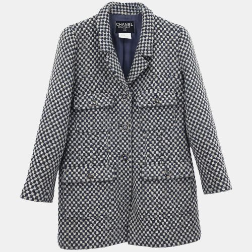 Single Breasted Jacket Navy #40 - Chanel - Modalova