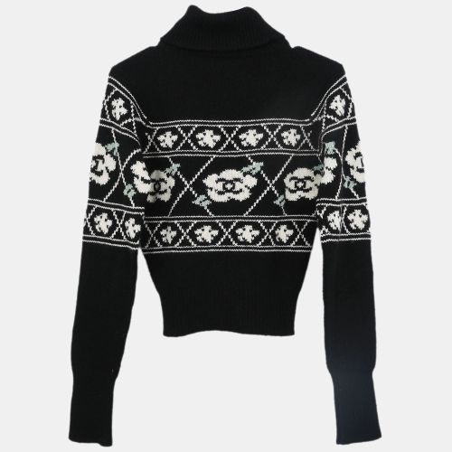 Chanel Sweater Top Black 95A Size M - Chanel - Modalova