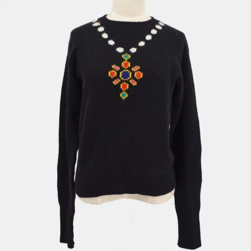 A #44 Round Neck Long Sleeve Knit Top - Chanel - Modalova