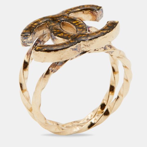 CC Resin Tone Ring Size 53 - Chanel - Modalova