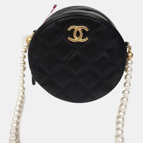 Pearl chain round Crossbody bag - Chanel - Modalova