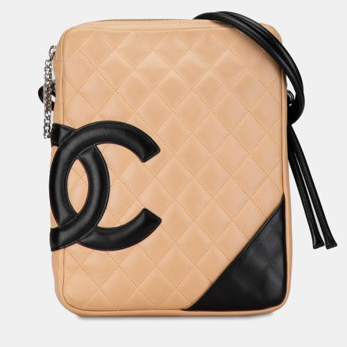 Lambskin Cambon Ligne Crossbody Bag - Chanel - Modalova