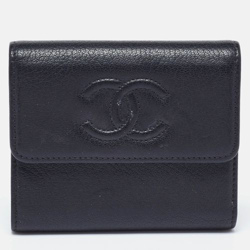 Leather Timeless CC Flap Trifold Wallet - Chanel - Modalova