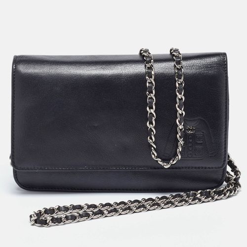 Leather CC Jacket Embossed Leather Wallet on Chain - Chanel - Modalova