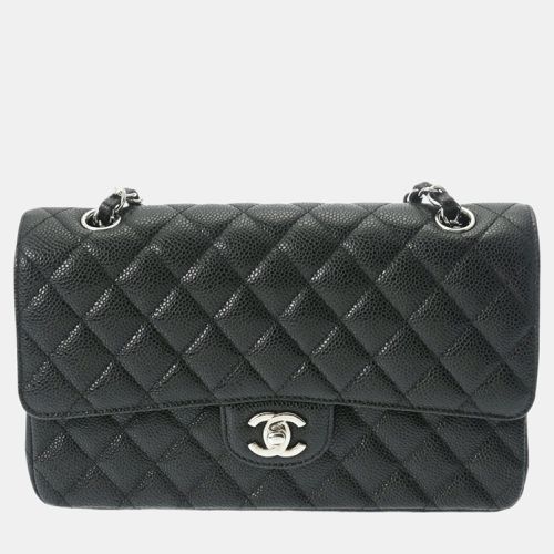 Caviar Skin Matelasse Chain Shoulder Double Flap 25cm Bag - Chanel - Modalova