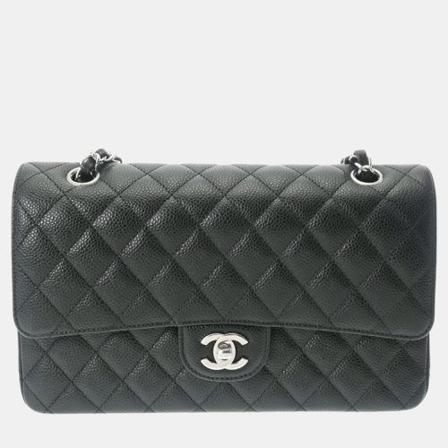 Caviar Skin Matelasse Chain Shoulder Double Flap 25cm Bag - Chanel - Modalova