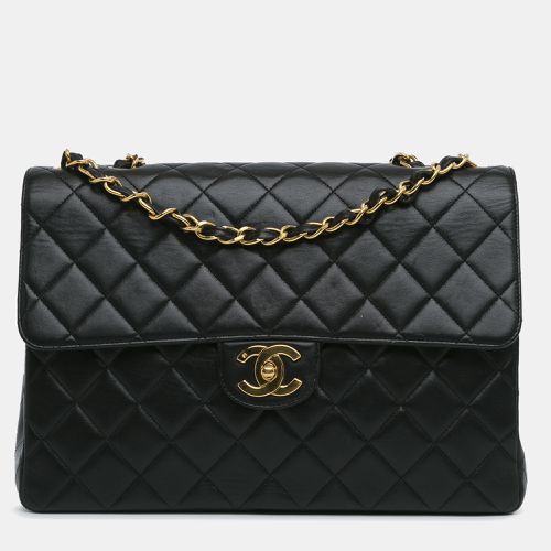 Leather Classic Lambskin Single Flap Jumbo Bag - Chanel - Modalova