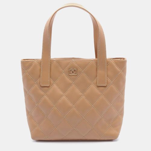 CC Wild Stitch Calfskin Handbag - Chanel - Modalova