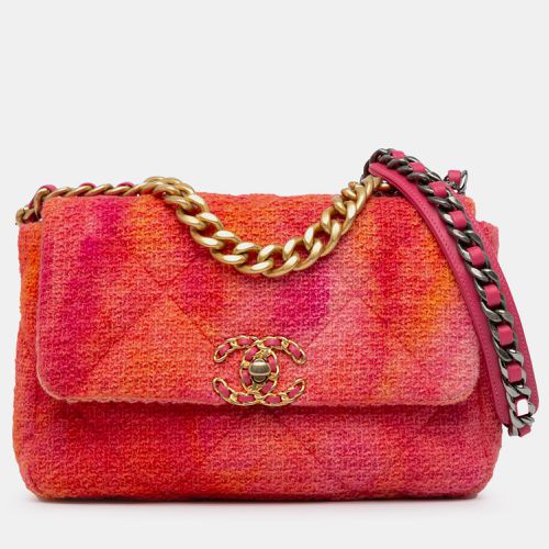 Multicolour Tweed 19 Medium Flap Bag - Chanel - Modalova