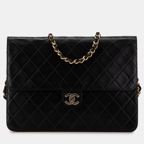 CC Quilted Lambskin Single Flap - Chanel - Modalova