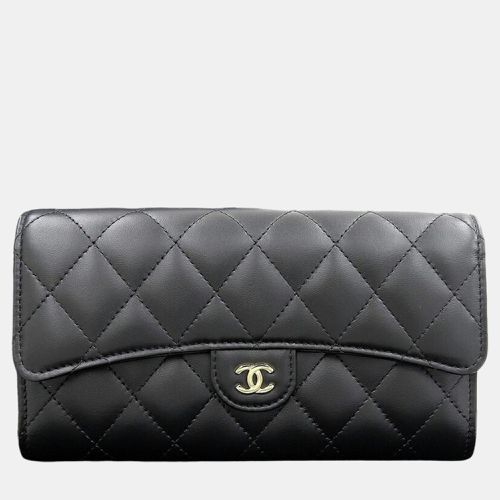 Matelasse Timeless Classic Coco Mark Long Wallet - Chanel - Modalova