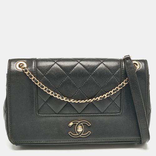 Quilted Leather Mademoiselle Vintage Flap Bag - Chanel - Modalova