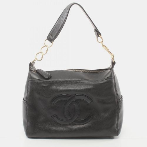 Leather Coco Mark Shoulder Bag - Chanel - Modalova