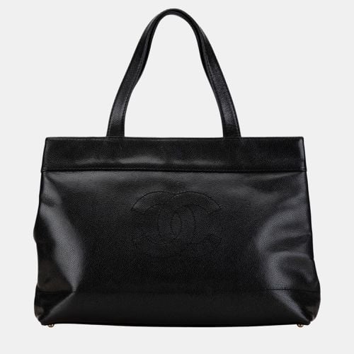 Chanel Black CC Caviar Tote - Chanel - Modalova