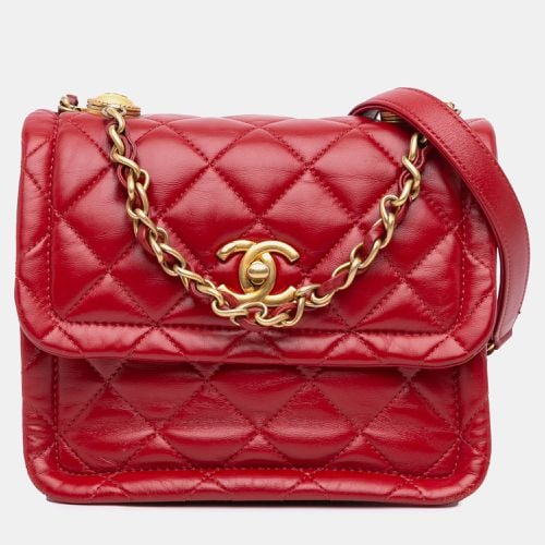 Leather Mini Quilted Lambskin Soft Square Flap - Chanel - Modalova