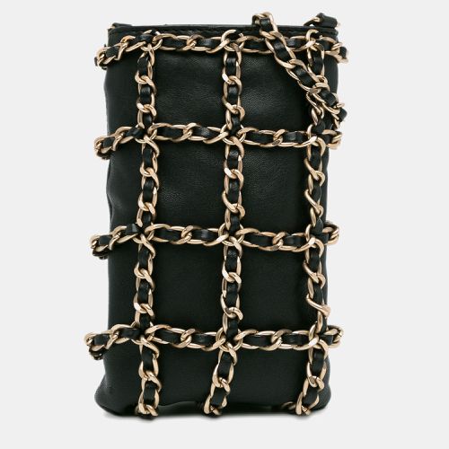 Lambskin Leather Lambskin Tech Me Out Clutch With Chain - Chanel - Modalova