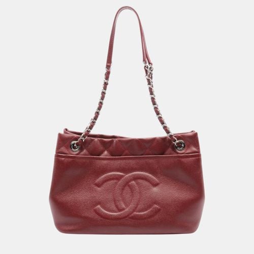 Leather Grained Calfskin Shoulder Bag - Chanel - Modalova