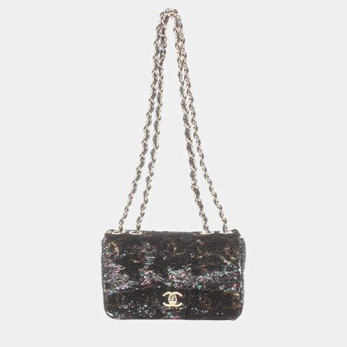 Leather Lambskin Coco Mark Shoulder Bag - Chanel - Modalova