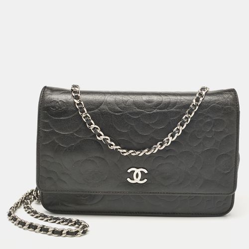 Camellia Embossed Leather Wallet On Chain - Chanel - Modalova