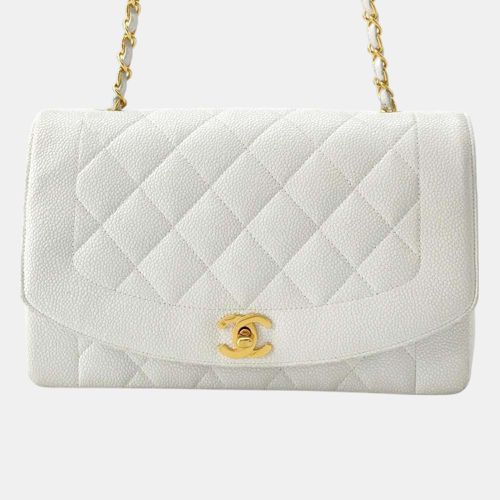 Caviar Leather Diana Chain Shoulder Bag - Chanel - Modalova