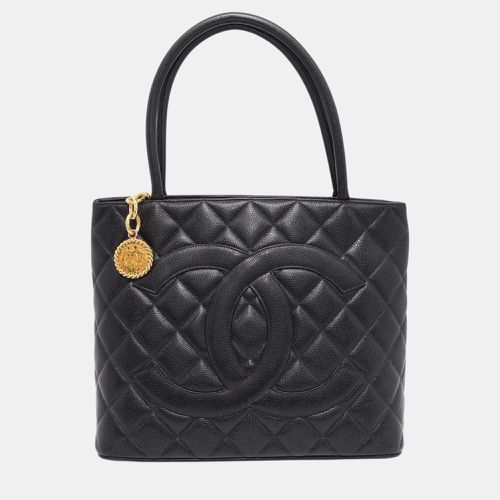 Caviar Skin Reproduction Matelasse Coco Mark Tote Bag - Chanel - Modalova