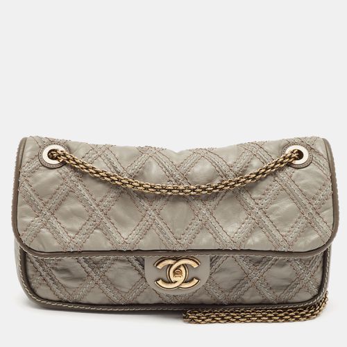 Quilted Leather Paris-Bombay Triptych Flap Bag - Chanel - Modalova