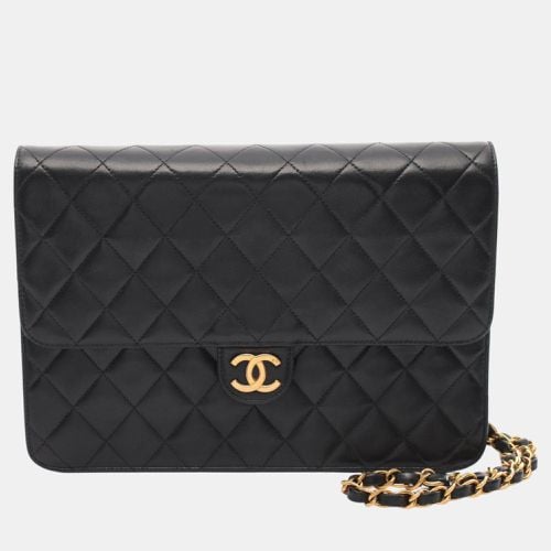 Lambskin Matelasse Single Flap Shoulder Bag - Chanel - Modalova