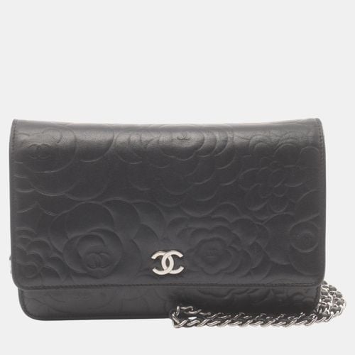 Lambskin Camellia Shoulder Bag - Chanel - Modalova