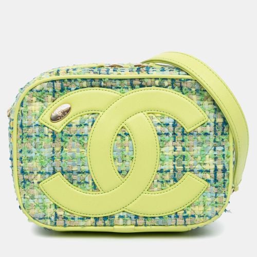 Leather and Tweed CC Mania Camera Bag - Chanel - Modalova