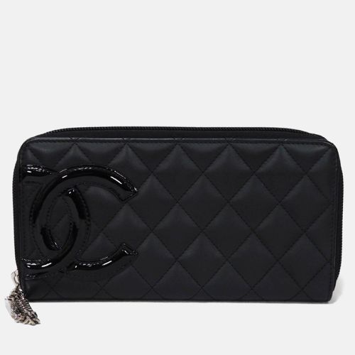 Leather Long Zip Wallet - Chanel - Modalova