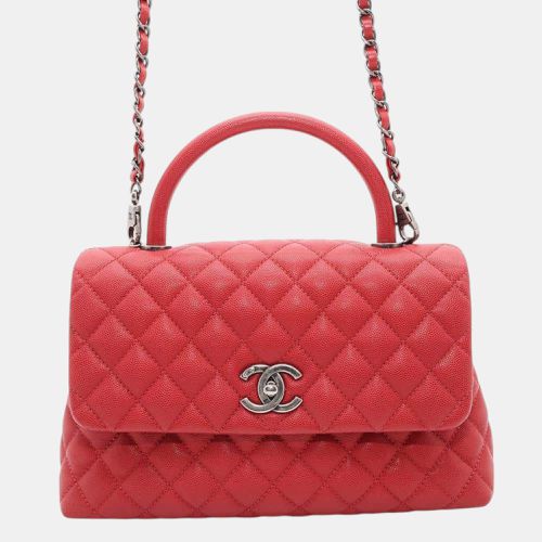 Matelasse Coco Handle Caviar Leather - Chanel - Modalova