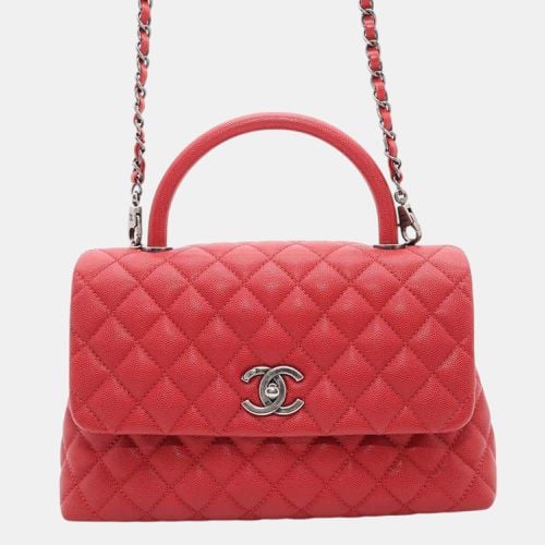 Caviar Leather Matelasse Coco Handle Bag - Chanel - Modalova