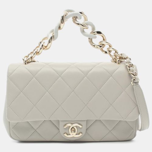 Small Lambskin Elegant Chain Single Flap - Chanel - Modalova