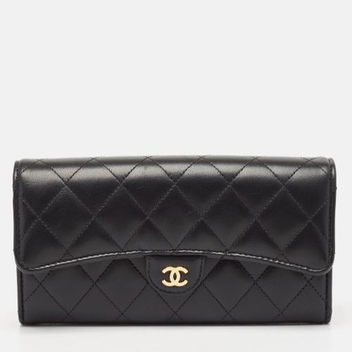 Quilted Leather Classic Flap Continental Wallet - Chanel - Modalova