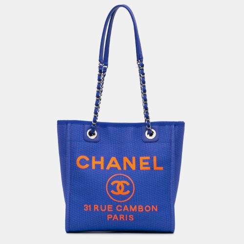 Mini Canvas Deauville Tote Bag - Chanel - Modalova