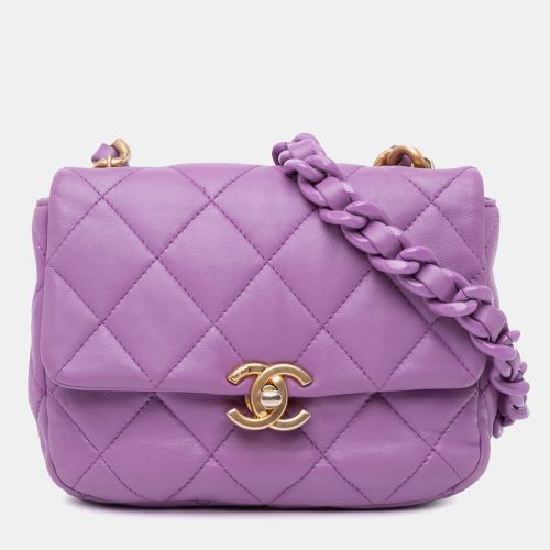 Lambskin Quilted Mini Candy Chain Flap Bag - Chanel - Modalova