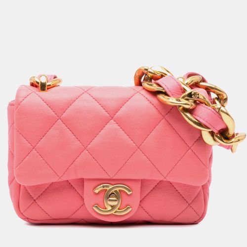 Lambskin Quilted Funky Town Mini Flap Bag - Chanel - Modalova