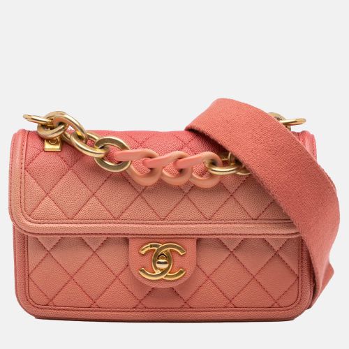 Small Quilted Caviar Sunset On The Sea Flap - Chanel - Modalova