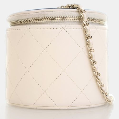 Round Vanity Small Lambskin Crossbody Bag - Chanel - Modalova