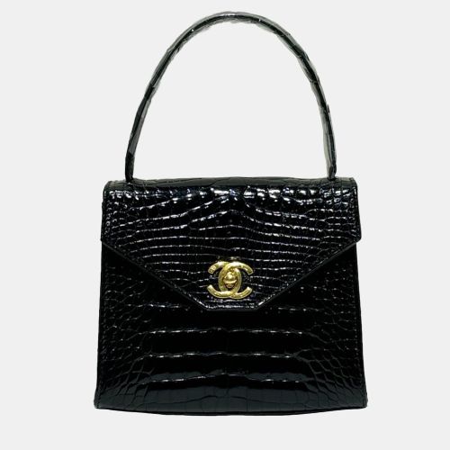 Vintage Crocodile Top Handle Bag - Chanel - Modalova