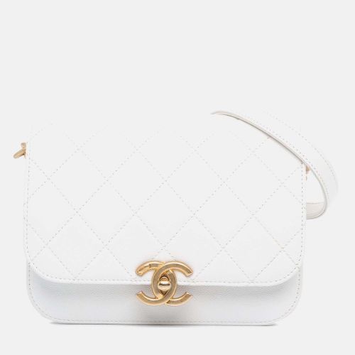 CC Flap Crossbody Quilted Caviar Bag - Chanel - Modalova