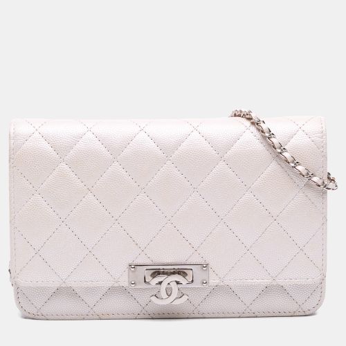 Quilted Caviar Golden Class Wallet On Chain - Chanel - Modalova