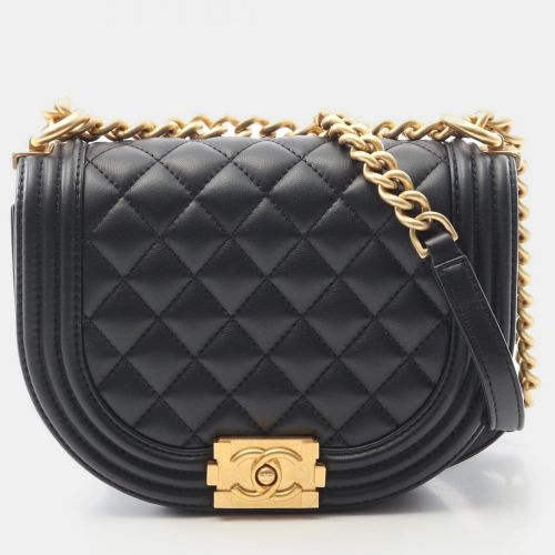 Boy Small Lambskin Shoulder Bag GHW - Chanel - Modalova