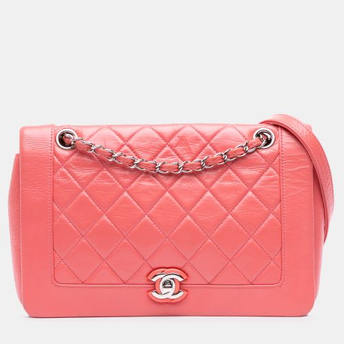 Crumpled Calfskin Bi Quilted Vintage Full Flap - Chanel - Modalova