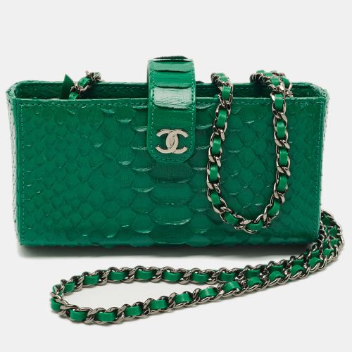 Python O Phone Pouch with Chain - Chanel - Modalova