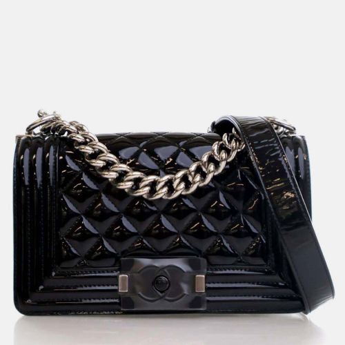 Boy Small Patent Leather Shoulder Bag - Chanel - Modalova
