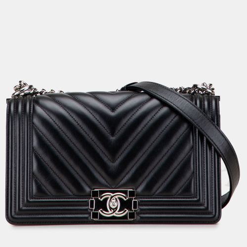 Old Medium Chevron Lambskin Boy Flap - Chanel - Modalova
